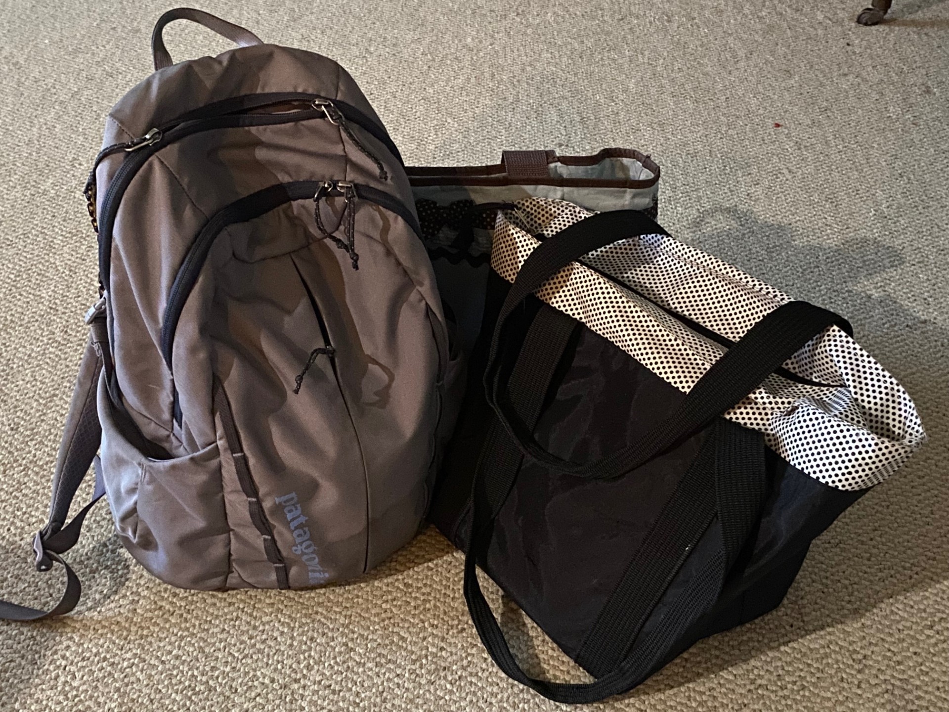 3 diaper bags