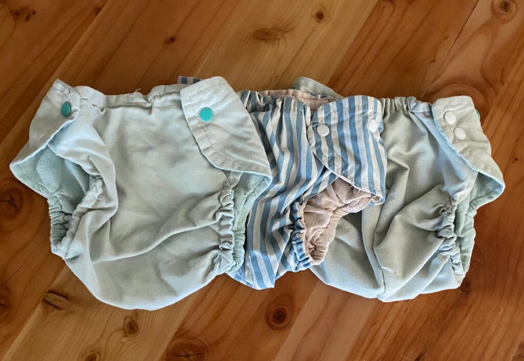 3 pair of cloth diaper training pants